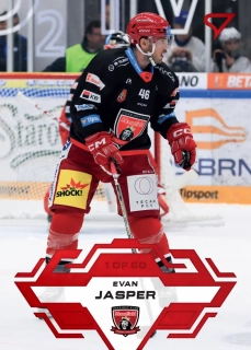 Jasper Evan Red Parallel Tipsport extraliga 23/24 #28
