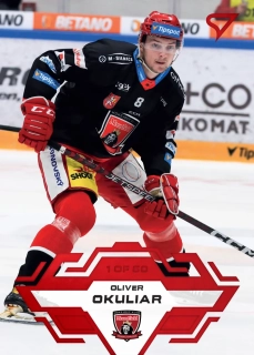 Okuliar Oliver Red Parallel Tipsport extraliga 23/24 #32