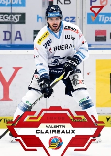 Claireaux Valentin Red Parallel Tipsport extraliga 23/24 #64