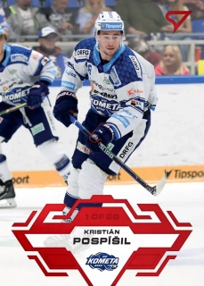 Pospíšil Kristián Red Parallel Tipsport extraliga 23/24 #124