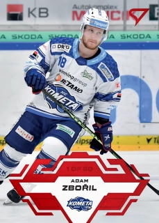 Zbořil Adam Red Parallel Tipsport extraliga 23/24 #126