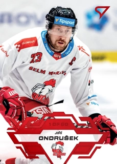 Ondrušek Jiří Red Parallel Tipsport extraliga 23/24 #130