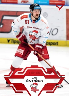 Švrček Jan Red Parallel Tipsport extraliga 23/24 #135