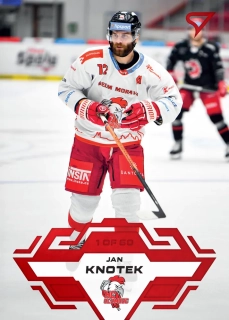 Knotek Jan Red Parallel Tipsport extraliga 23/24 #138