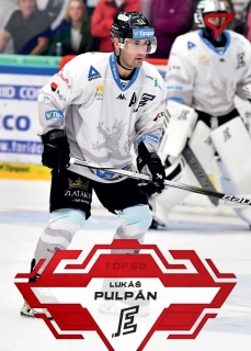 Pulpán Lukáš Red Parallel Tipsport extraliga 23/24 #151