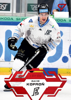 Kofroň David Red Parallel Tipsport extraliga 23/24 #160