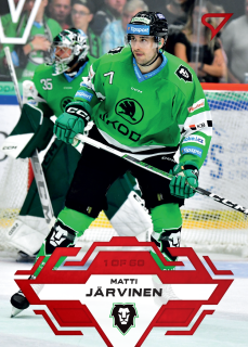 Järvinen Matti Red Parallel Tipsport extraliga 23/24 #173