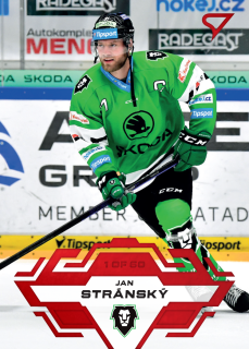 Stránský Jan Red Parallel Tipsport extraliga 23/24 #179