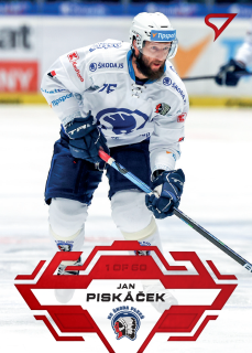 Piskáček Jan Red Parallel Tipsport extraliga 23/24 #204
