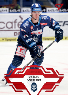 Veber Václav Red Parallel Tipsport extraliga 23/24 #242