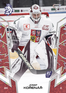 Kořenář Josef hokejové česko red parallel #2