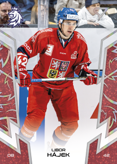 Hájek Libor hokejové česko red parallel #11