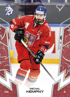 Kempný Michal hokejové česko red parallel #15