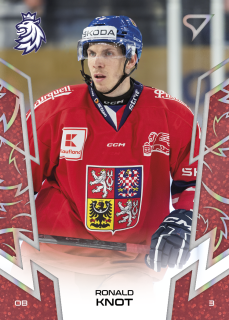 Ronald Knot hokejové česko red parallel #16