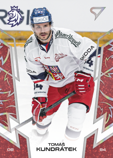 Kundrátek Tomáš hokejové česko red parallel #19