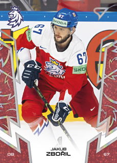 Zbořil Jakub hokejové česko red parallel #26