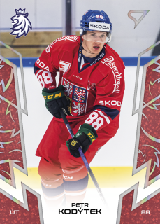Kodýtek Petr hokejové česko red parallel #40