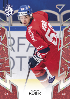 Kubik Adam hokejové česko red parallel #46