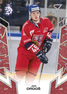 Ordoš Jan hokejové česko red parallel #49