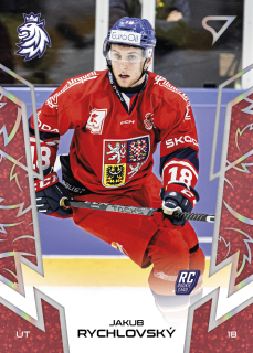 Rychlovský Jakub hokejové česko red parallel #52