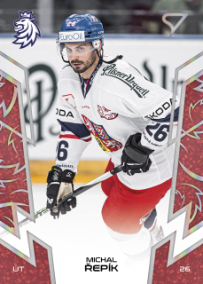 Řepík Michal hokejové česko red parallel #53