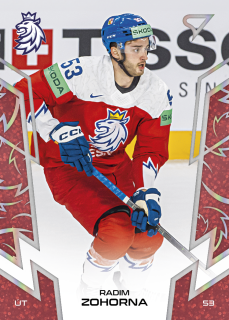 Zohorna Radim hokejové česko red parallel #62