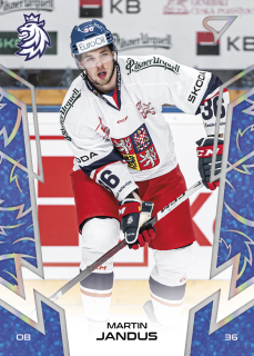 Jandus Martin hokejové česko blue parallel #13