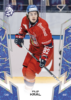 Král Filip hokejové česko blue parallel #18