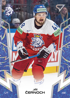 Černoch Jiří hokejové česko blue parallel #29