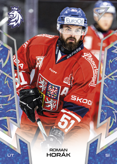 Horák Roman hokejové česko blue parallel #34