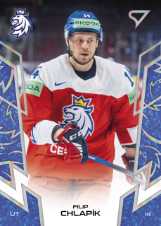 Chlapík Filip hokejové česko blue parallel #35