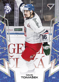 Tomášek David hokejové česko blue parallel #60