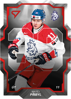 Přibyl Matěj hokejové česko repre U20 #18