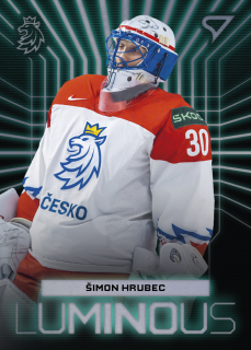 Hrubec Šimon hokejové česko Luminous silver #2