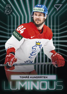 Kundrátek Tomáš hokejové česko Luminous silver #11