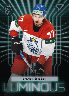 Němeček David hokejové česko Luminous silver #12