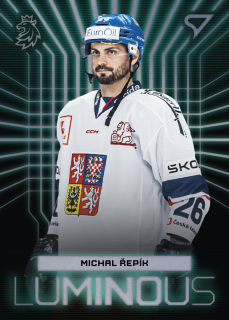 Řepík Michal hokejové česko Luminous silver #24