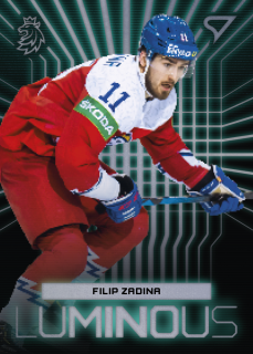Zadina Filip hokejové česko Luminous silver #27