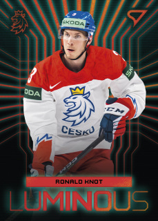 Knot Ronald hokejové česko Luminous red #9
