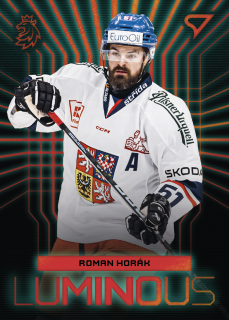 Horák Roman hokejové česko Luminous red #16