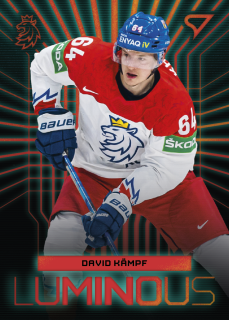 Kämpf David hokejové česko Luminous red #19