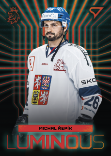 Řepík Michal hokejové česko Luminous red #24
