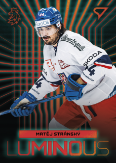 Stránský Matěj hokejové česko Luminous red #25