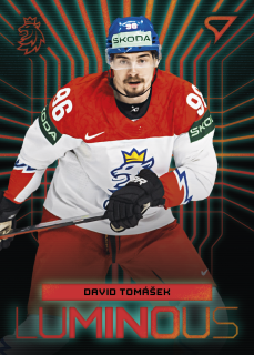 Tomášek David hokejové česko Luminous red #26