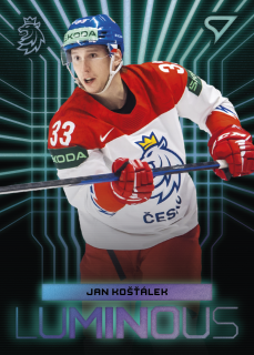 Košťálek Jan hokejové česko Luminous blue#10