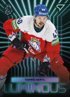 Hertl Tomáš hokejové česko Luminous blue#15
