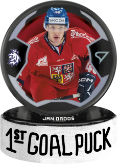 Ordoš Jan 1st Goal puck #12