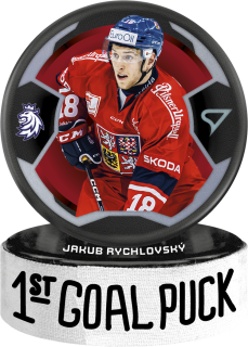 Rychlovský Jakub 1st Goal puck #15