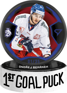 Beránek Ondřej 1st Goal puck blue Parallel 30/35 #8