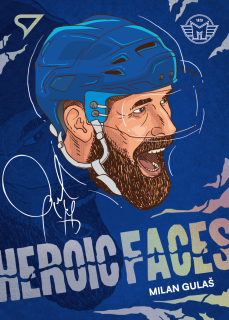 Gulaš Milan Heroic Faces Tipsport extraliga 24/25 #4